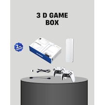 20.000 Yüklü Oyunlu Kablosuz Retro Oyun Konsolu 4k Destekli