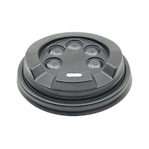Dw Bariyerli Sıcak Bardak Kapak Se90 Emzikli Siyah 12+16 Oz X10