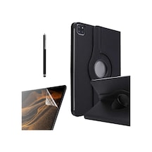 Apple Uyumlu iPad Pro 11 2020 11 İnç Kılıf Kapaklı Standlı 360 Dönebilen Koruma Dn22 Nano Kalem