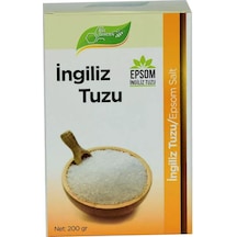 İngiliz Tuzu Yenilebilir Epsom Salt Magzenyum Sülfat 200 Gr
