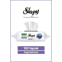 Şeylişeyler - Sleepy Dağ Esintisi Yüzey Temizlik Havlusu 100 Yaprak 5 Paket beyaz