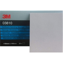 3M 3810 Tabakasünger Zımpara Süperfine 115X140Mm 1 Paket 20Adet