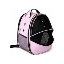 Xl Fileli Astronot Model Kedi Köpek Taşıma Çantası 10 Kg 32 27 43 Cm - Pembe