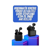 Kablosuz Bluetooth Kulaklık Tws Pro5 Kulaklık Anc Özelliği Dokunmatik Kontrol Renkli