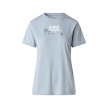 The North Face W Bıtmap Sılhouette Short Sleeves Tee-gr Kadın Tişört Nf0a8g0cfm21 Gri