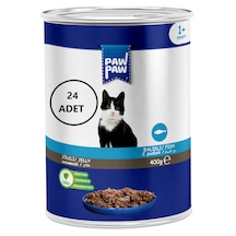 Paw Paw Joleli Balık Etli Yetişkin Kedi Konservesi 24 x 400 G