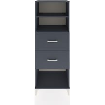 Hyperion Dolap 2 Raflı 2 Çekmeceli 60x44x163 Antrasit-antrasit Antrasit Hyperion Dolap 2 Raflı 2 Çekmeceli 60x44x163 Antrasit-antrasit Antrasit