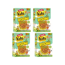 Yayla Kids Sebzeli 3 Renkli Risoni Bakliyat Makarnası 300 G X4