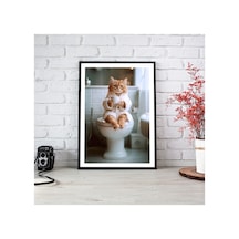 Tek Parça Çerçeve Görünümlü Ahşap Mdf Poster Tablo Famd Tek0330 Mdf Krem Çerçevesiz