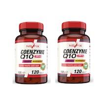 Nevfix Coenzyme Q10 200 MG Koenzim Q10 120 Tablet X 2 Kutu