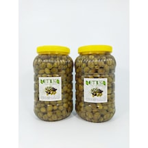 Etik Yerli Ürünler Gemlik Cinsi Kırma Tatlanmış Zeytin 2 x 3 KG