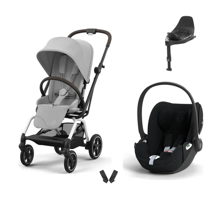 Eezy S Twist+2 Travel Sistem Fog Grey & Cloud T Plus Bazalı Sephia Black