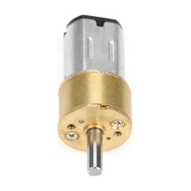 Aubyhe 6v Dc Metal Dişli防尘motor, 60 Rpm Yavaş Hızlı, Yüksek Tork, Robot & Dıy Projeleri İçin 14mm