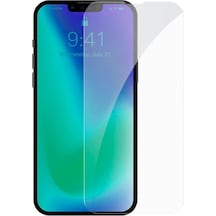 Apple Uyumlu iPhone 13 Pro Max 0.3mm Tempered Full Cam Ekran Koruyucu 2 Adet Set- 1903 - Renk: Şeffaf 2