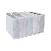 5 Gözlü Dolap Çekmece Içi Akordiyon Katlanır Çamaşır Düzenleyici Organizer Xx-large Kumaş Tr Diğer