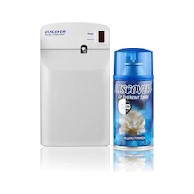 Discover Koku Makinesi Beyaz + Yedek Oda Kokusu Sprey 320 ML