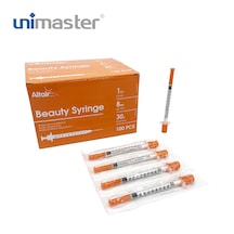 Unimaster 1 Ml 30 G 13 Mm Mezoterapi Enjektörü 100 Adet