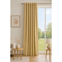 Diego Blackout Fon Perde Hardal 140x270 Hardal