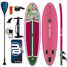 Lily 3 Finli 320x82x15 Cm Şişme Sup Board Full Set Sörf Tahtası