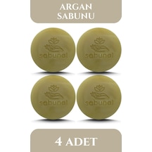 Sabunal Argan Yağı Sabunu 4 Adet - Parlak ve Hacimli Saçlar İçin Doğal Sabun