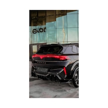 Cupra Terramar 2024+ Arka Difüzör Piano Black Abs Tampon Altı Difüzör Uyumlu