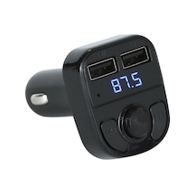 Sones X8 Araba Mp3 Kablosuz Stereo Müzik Çalar Tam Frekans Fm Verici Çift Usb Bağlantı Kablosuz Araç Şarj FM Transmitter 53047263