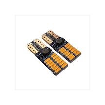 Eraks Dipsiz T10 Park Ledi 24 Smd Led İç Tavan Turuncu Park Plaka Ledi
