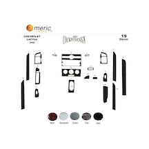 Meriç Chevrolet Captiva Ön Torpido Kaplama 19 Parça 2007-2012 (530158172)