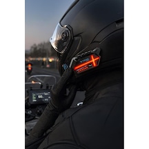 Torima Bt26 2x Eşlemeli Motosiklet Için Kask Kulaklık Işıklı Intercom