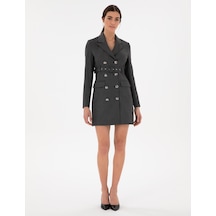 Pierre Cardin Kadın Antrasit Elbise Dokuma 50292211-vr006 Antrasit