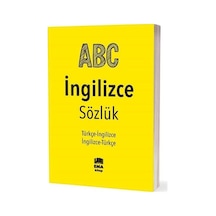 ABC İngilizce Sözlük - Türkçe/İngilizce-İngilizce/Türkçe- Ema Kitap