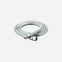 Lüx Spralli Evye Berber Batarya Hortumu 1/2-m15 150 Cm Gümüş