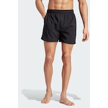 Adidas Solid Clx Short Length Deniz Şortu Siyah Ia5390