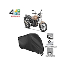 Hero Xpulse 200T Motosiklet Brandası ( Kilit Uyumlu - Siyah