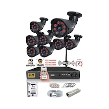 IDS DS-2015HD-SET8-1TB-BLACK 8 Kameralı 1080P Full HD 5 MP Sony Lensli Kamera Seti - 2015 IDS DS-2015HD-SET8-1TB-BLACK 8 Kameralı 1080P Full HD 5 MP Sony Lensli Kamera Seti - 2015