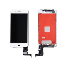 Apple Uyumlu iPhone 8 Plus Beyaz Lcd Ekran Dokunmatik Tamir Seti Yapıştırcı Set Yedcom