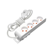 Mutlusan Dörtlü Topraklı Grup Priz Çocuk Korumalı 1 Metre 1