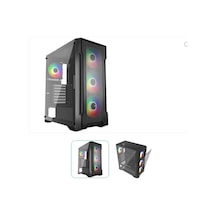 Gamebooster Falcon Gb-a750b 750w 80+ Bronze Usb 3.0 Mesh Argb Atx Mid Tower Gaming Kasa