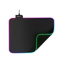 Rampage Mp-21 Pulsar M Rgb Ledli 252x328x3 Mm Siyah Oyuncu Mouse Pad