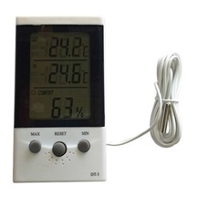 Sıcaklık Ve Nem Ölçer Dijital Termometre Dt-3