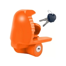 Xuweiwei Orange Heavy-duty Steel Tow Hook Universal Tongue Lock Dayanıklı Çelik Çekme Kancası Kilit Rv Tekne Karavan Aksesuar