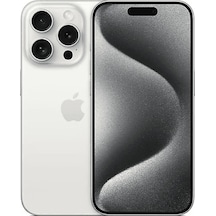 Yenilenmiş Iphone 15 Pro 128 GB A Kalite (12 Ay Garantili) Beyaz