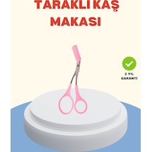 Profesyonel Taraklı Kaş Makası Evde Ve Salon Kullanımına Uygun
