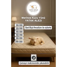 Merinos Kuzu Yünü Yatak Pedi, Yatak Koruyucu, Yatak Şitesi %100 Doğal Merinos Kuzu Yünü 1 Merinos Kuzu Yünü Yatak Pedi, Yatak Koruyucu, Yatak Şitesi %100 Doğal Merinos Kuzu Yünü 1