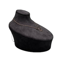 Yerli Üretim Yerde Model Sardunya Kumaş Füme Renk Boy 12 Cm En 14 Cm Kolye Takı Mankeni Çok Renkli