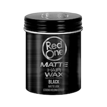 Red One Mat Black Wax 100 ML