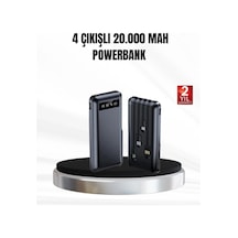 Hubrendy  Powerbank 20000 Mah Led Fenerli Ve Çoklu Güvenlik Korumasına Sahip Diğer