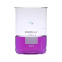 Borosil 1006029 Tablet Parçalama Cihazına Uygun Cam Beher 1000 ML