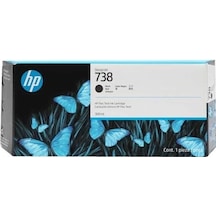 Hp 498n8a 738 Black Desıgnjet Ink 300 Ml