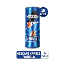 Nescafé Xpress Vanilla Soğuk Kahve 250ml X6 Espresso